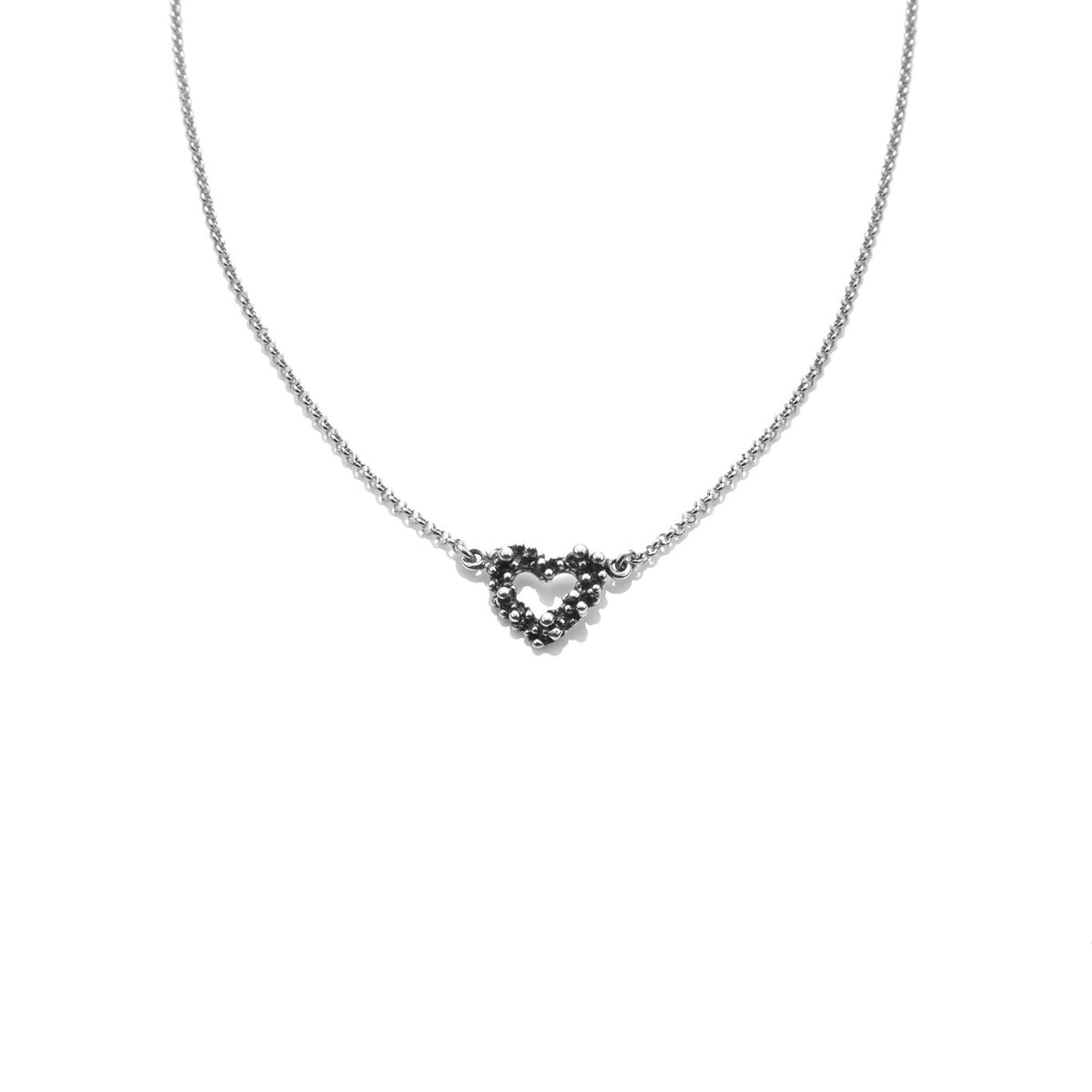 Collana Cuore Mini Giovanni Raspini in argento 925 — 43 cm