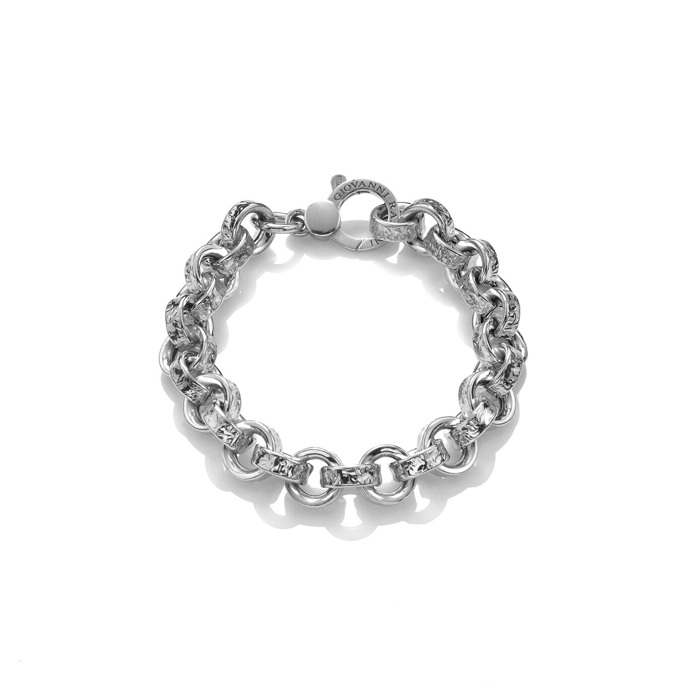 Bracciale Rolò Martellato Giovanni Raspini argento 925
