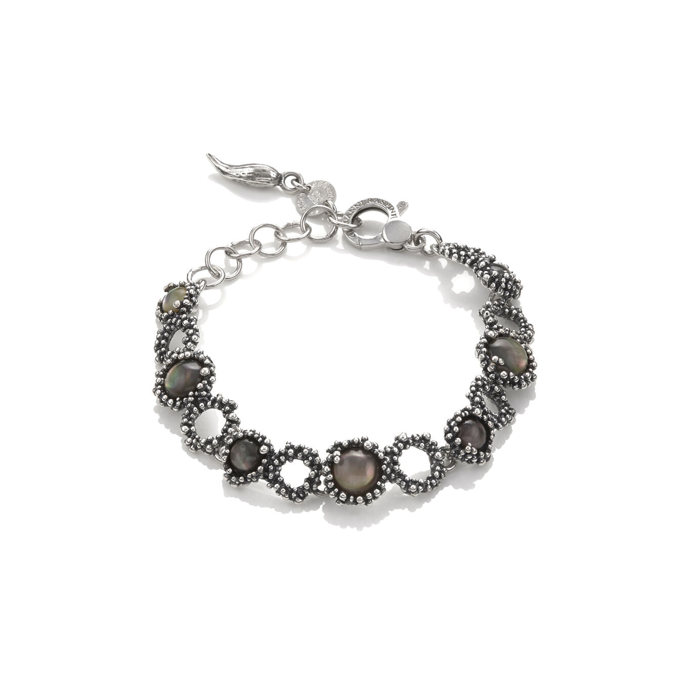 Bracciale Mini Maui Giovanni Raspini in argento e madreperla — 19 cm