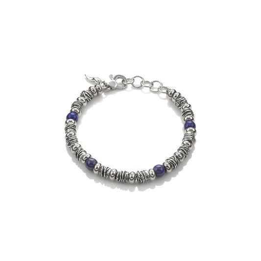 Bracciale Bond Lapislazzuli Giovanni Raspini in argento 925 — 22 cm