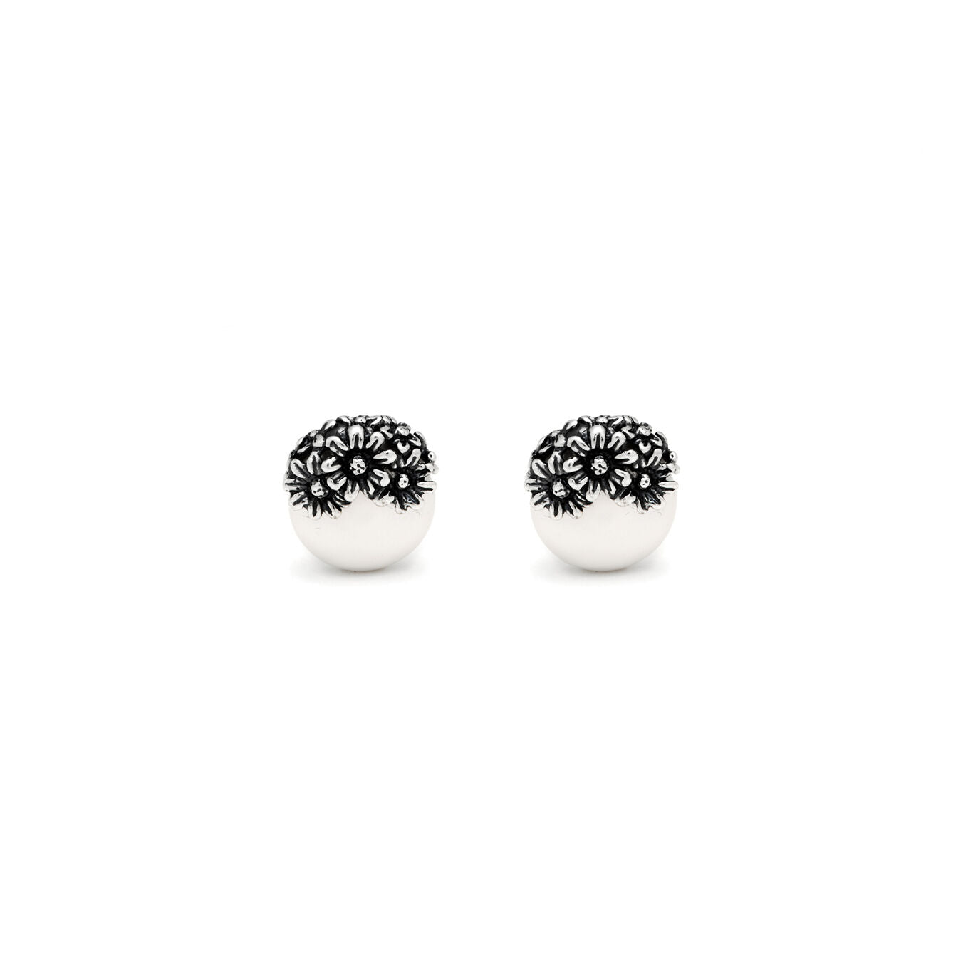 Orecchini Tahiti Margherite in argento e perle