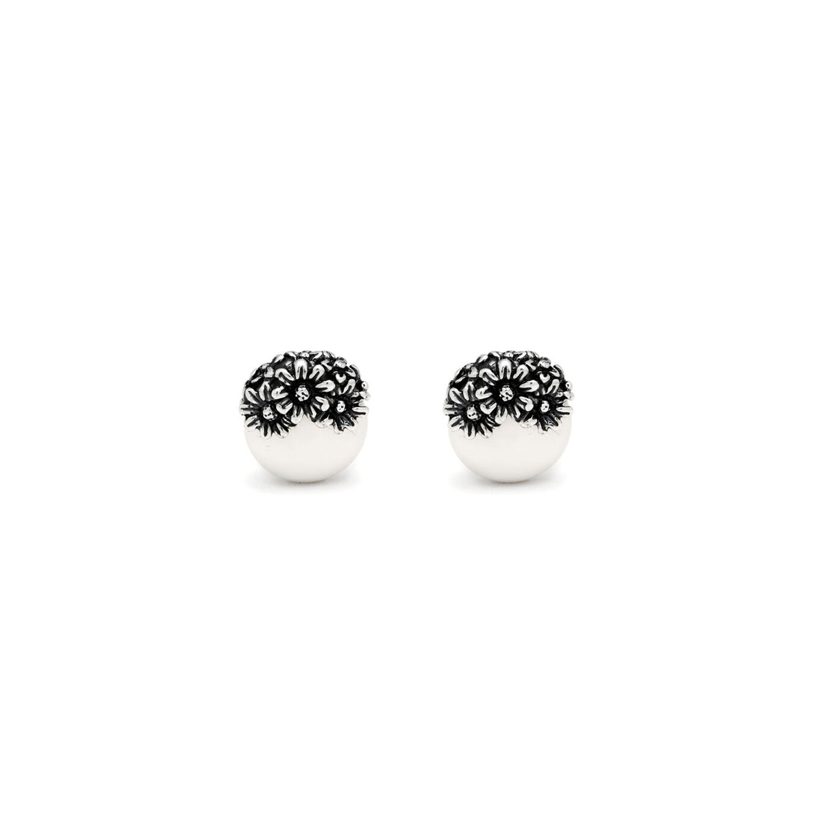 Orecchini Tahiti Margherite in argento e perle