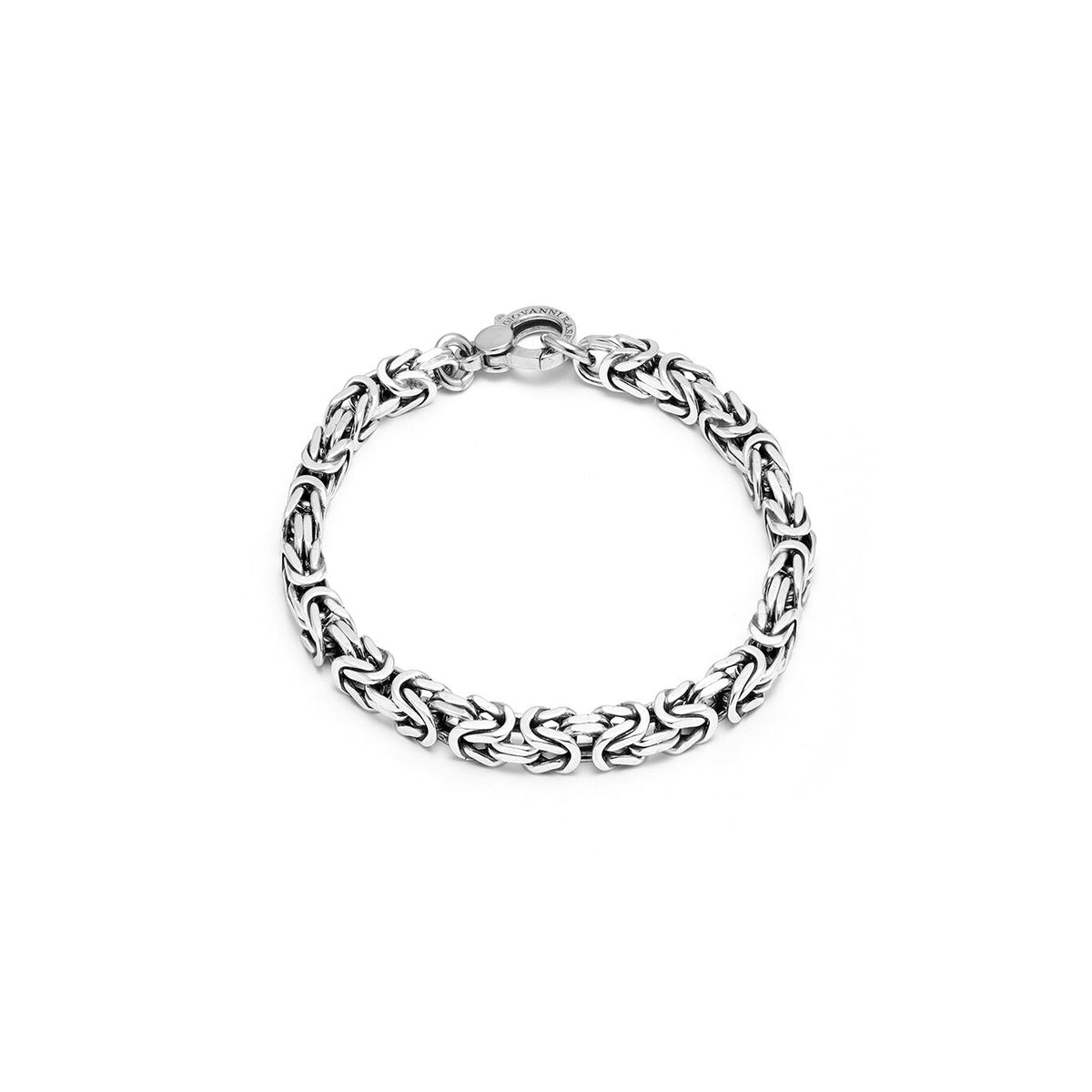 Bracciale Bizantina Quadra Giovanni Raspini in argento 925 — 20,5 cm