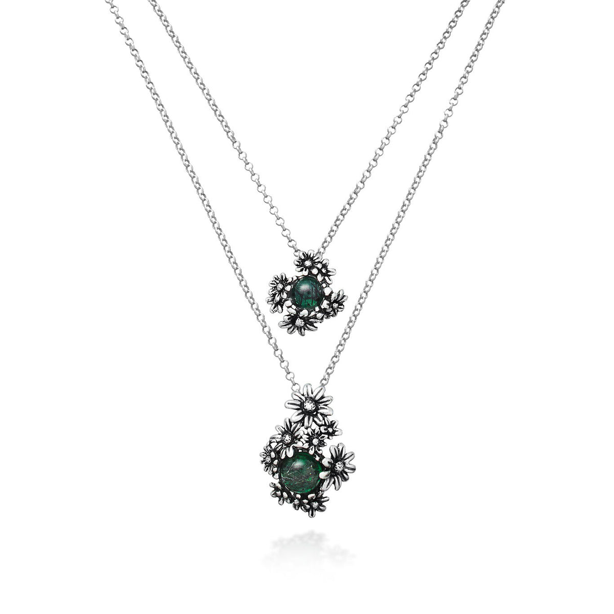 Collana Margherite Garden Double Giovanni Raspini