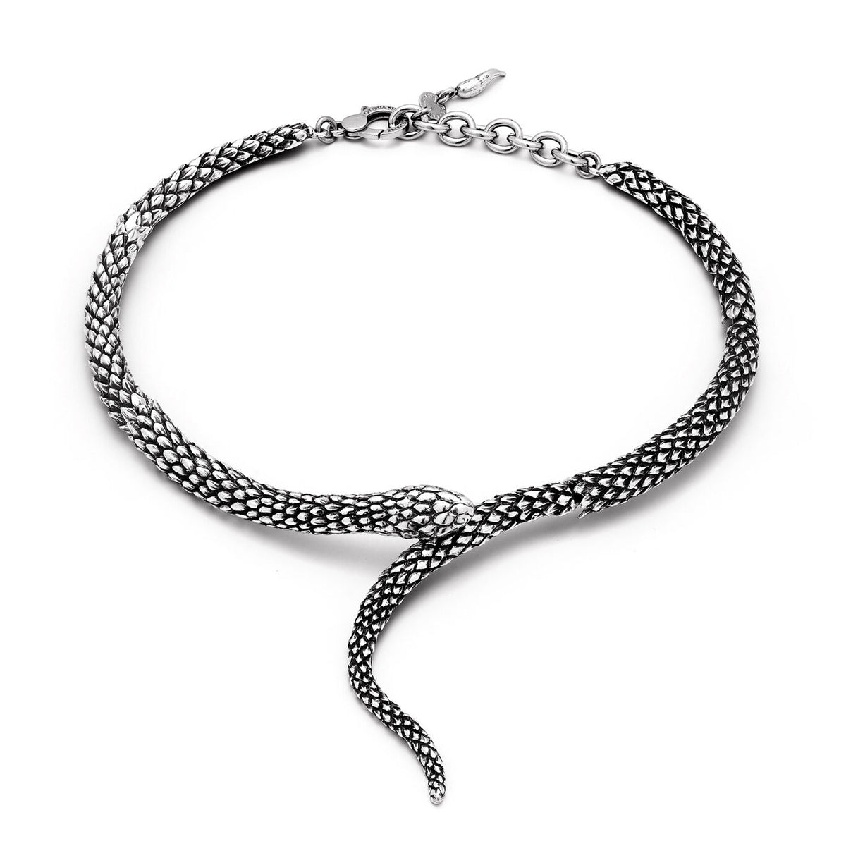 Collana Serpente Grande Giovanni Raspini in argento 925 — 45 cm