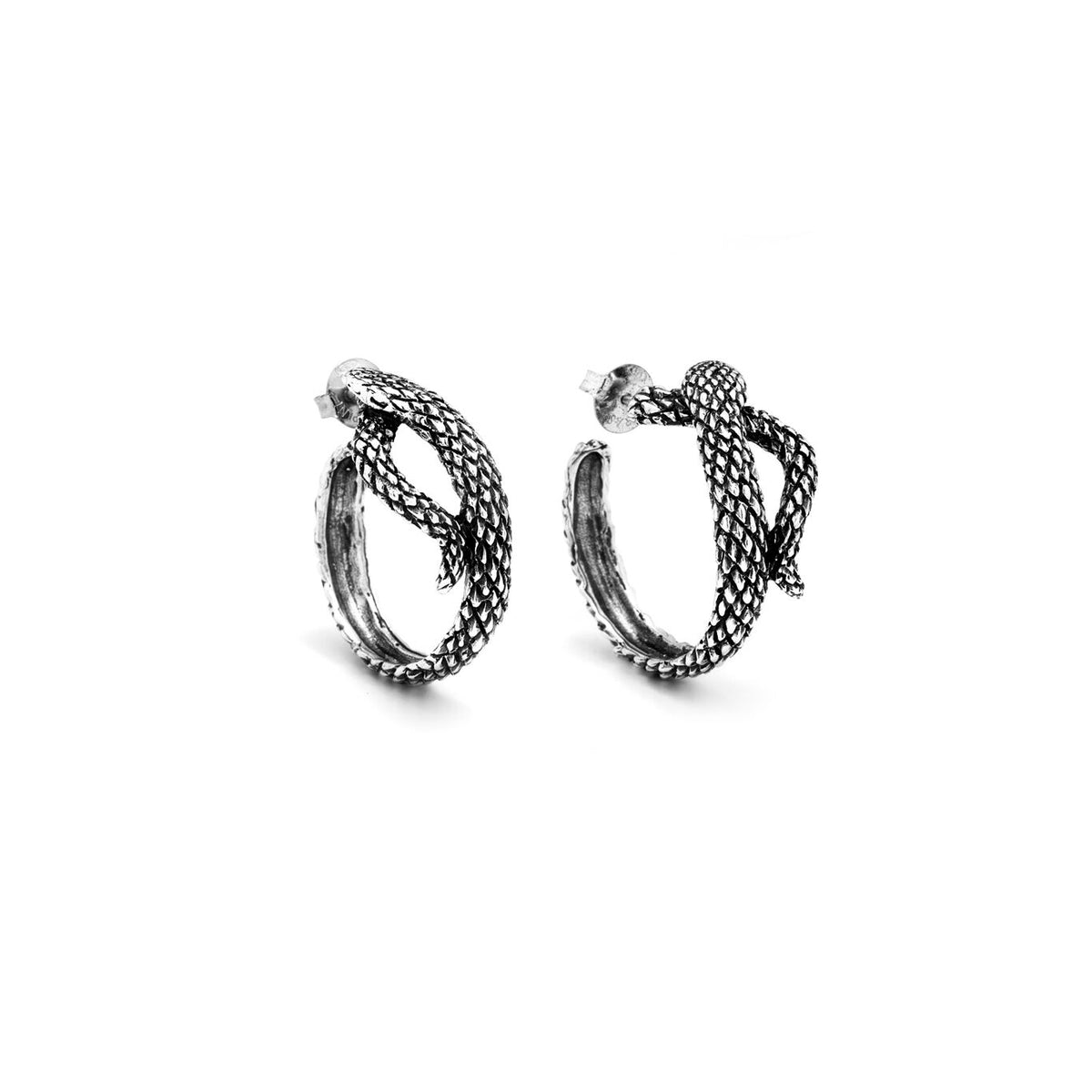 Orecchini Serpente Giovanni Raspini in argento 925