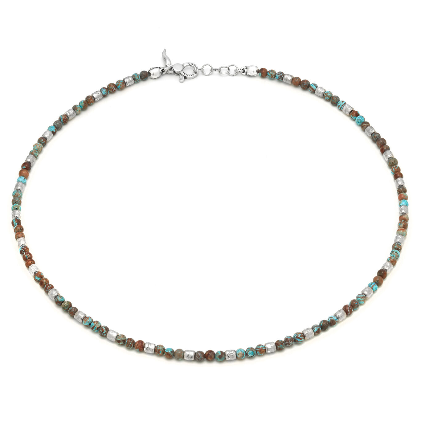 Collana Tango Agata Giovanni Raspini in argento 925 e agata — 50 cm