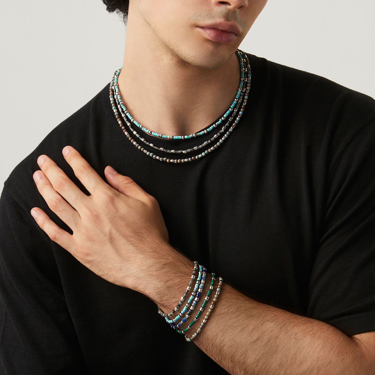Bracciale Tango Lapislazzuli Giovanni Raspini in argento 925 — 20 cm