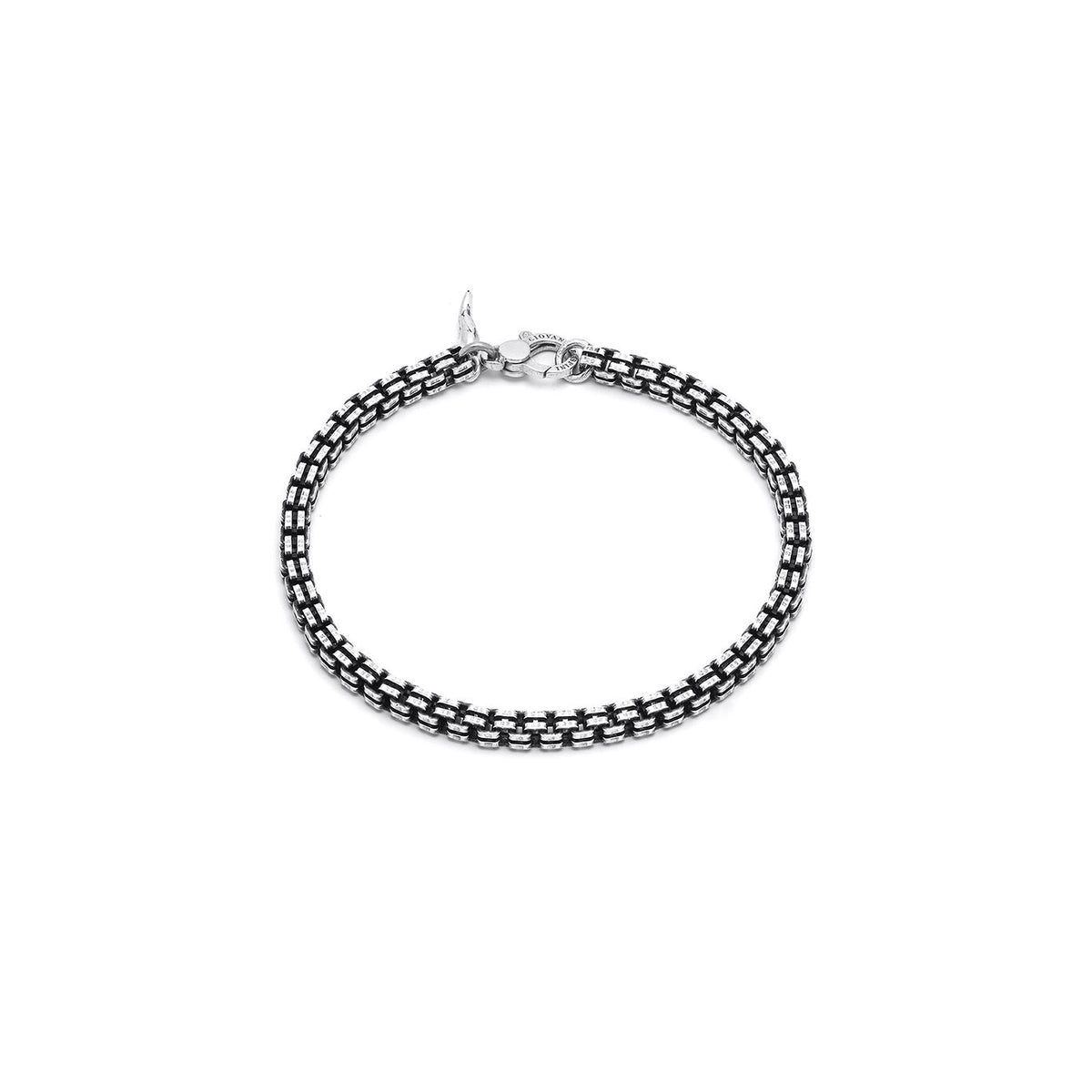 Bracciale maglia quadra Giovanni Raspini — 21 cm