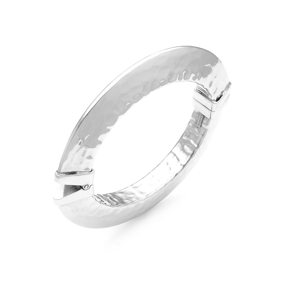 Bangle Blade Grande Giovanni Raspini in argento 925 martellato