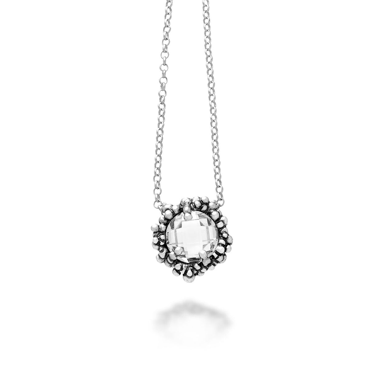 Pendente Shine Grande Giovanni Raspini in argento 925 e zircone — 45 cm