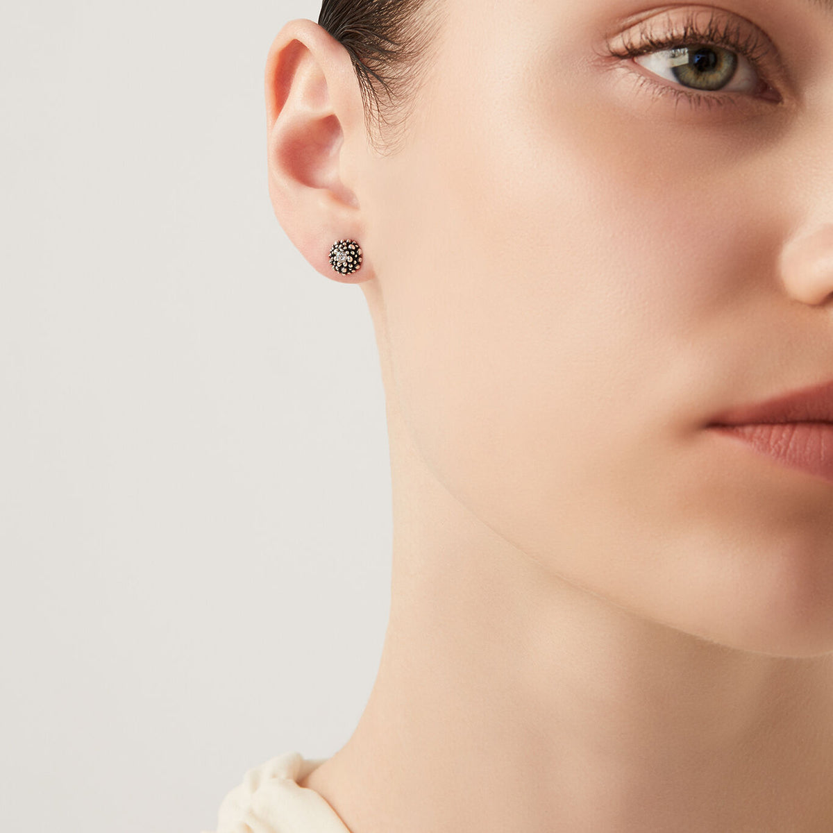 Orecchini Mini Perlage e Zircone Giovanni Raspini