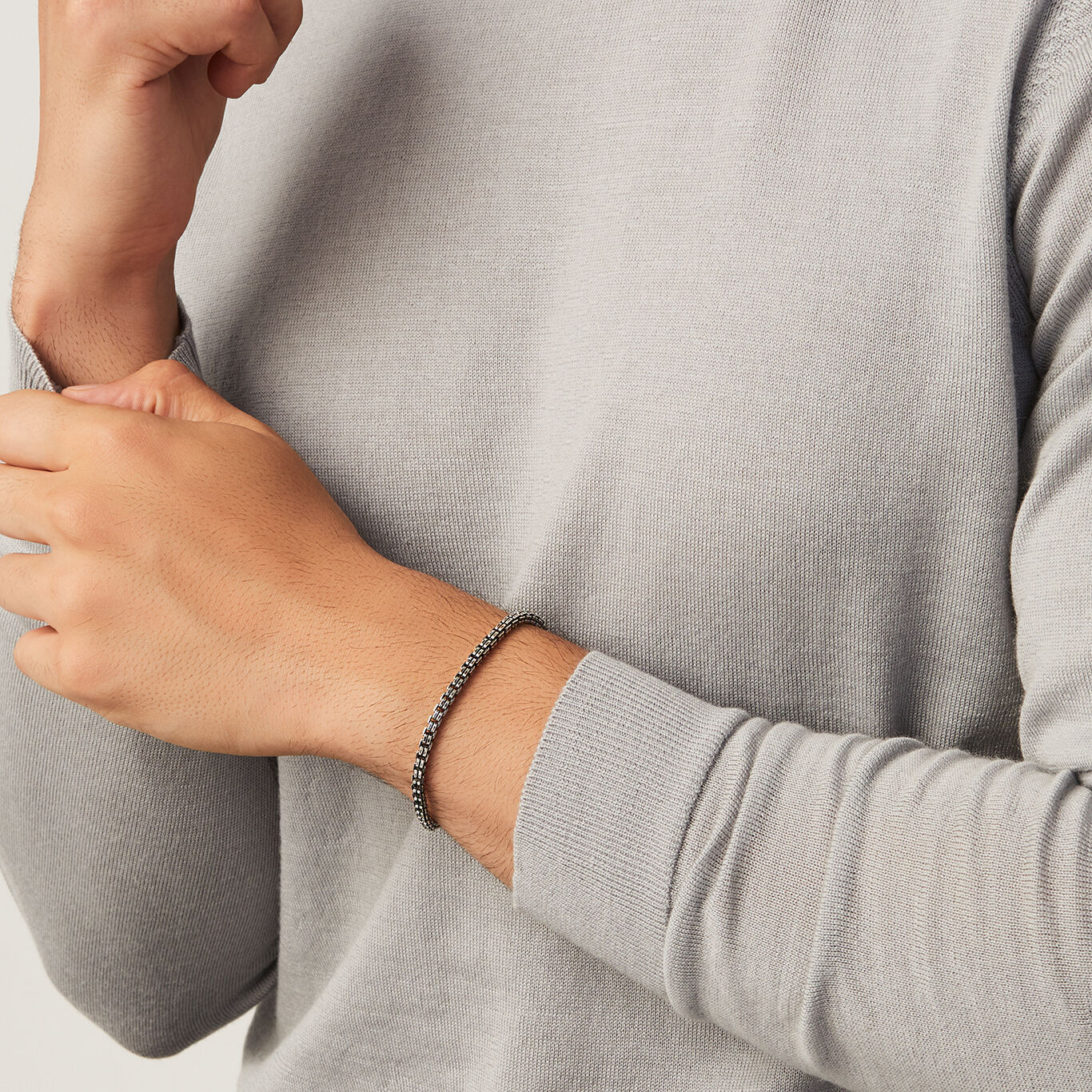 Bracciale Maglia Quadra Piccola Giovanni Raspini