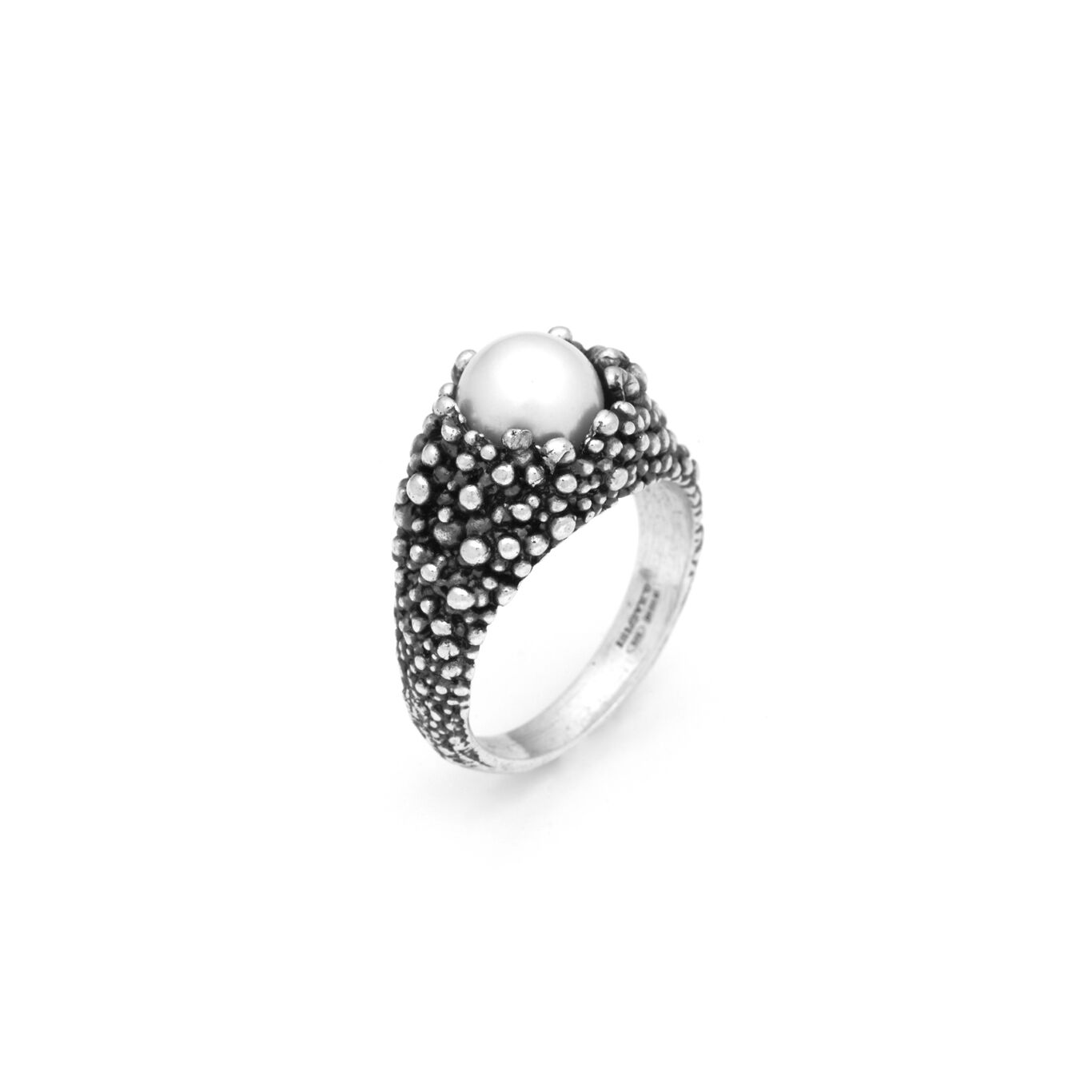 Anello Mini Drops Giovanni Raspini in argento 925 e perla — misura 14
