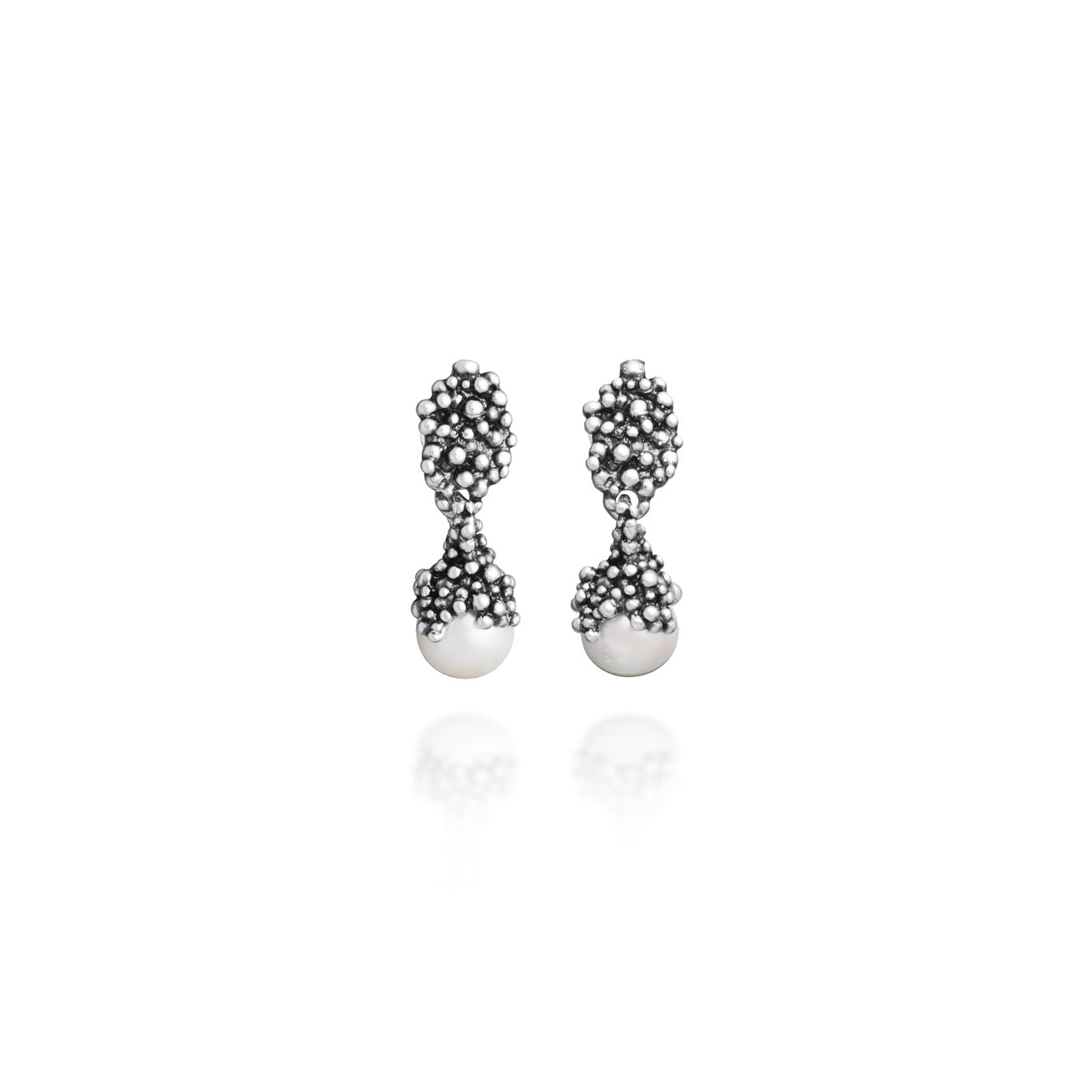 Orecchini Mini Drops Giovanni Raspini in argento 925 e perle