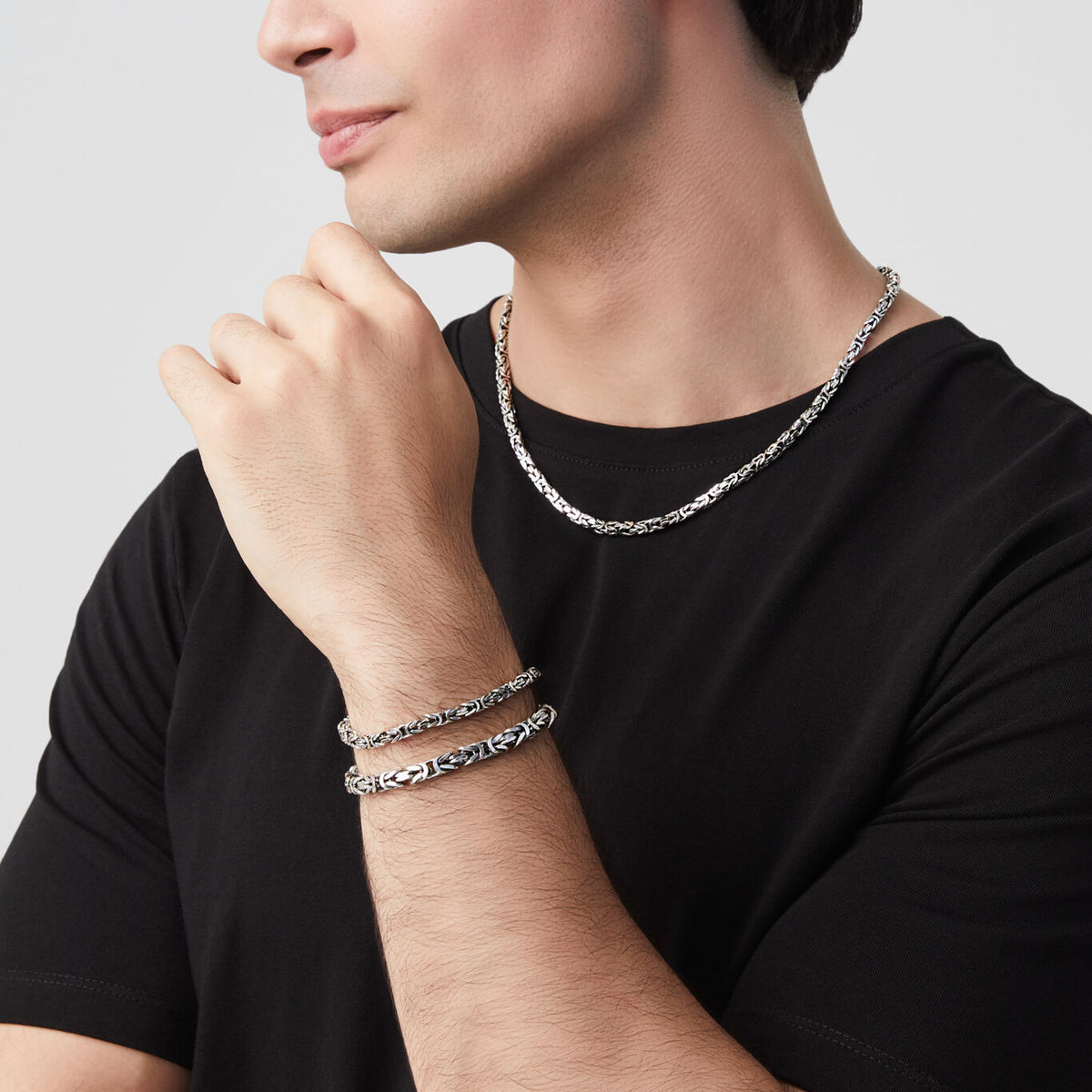 Collana Bizantina Quadra Piccola Giovanni Raspini