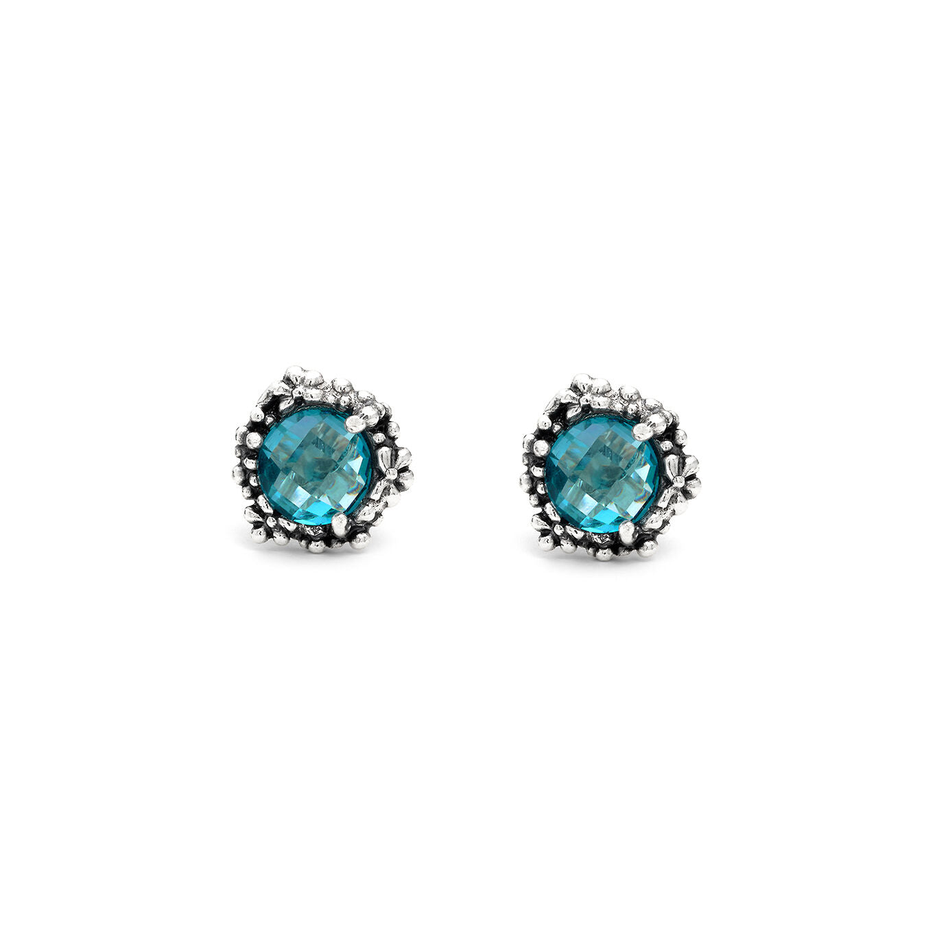 Orecchini Blue Ivy in argento 925 e cristalli