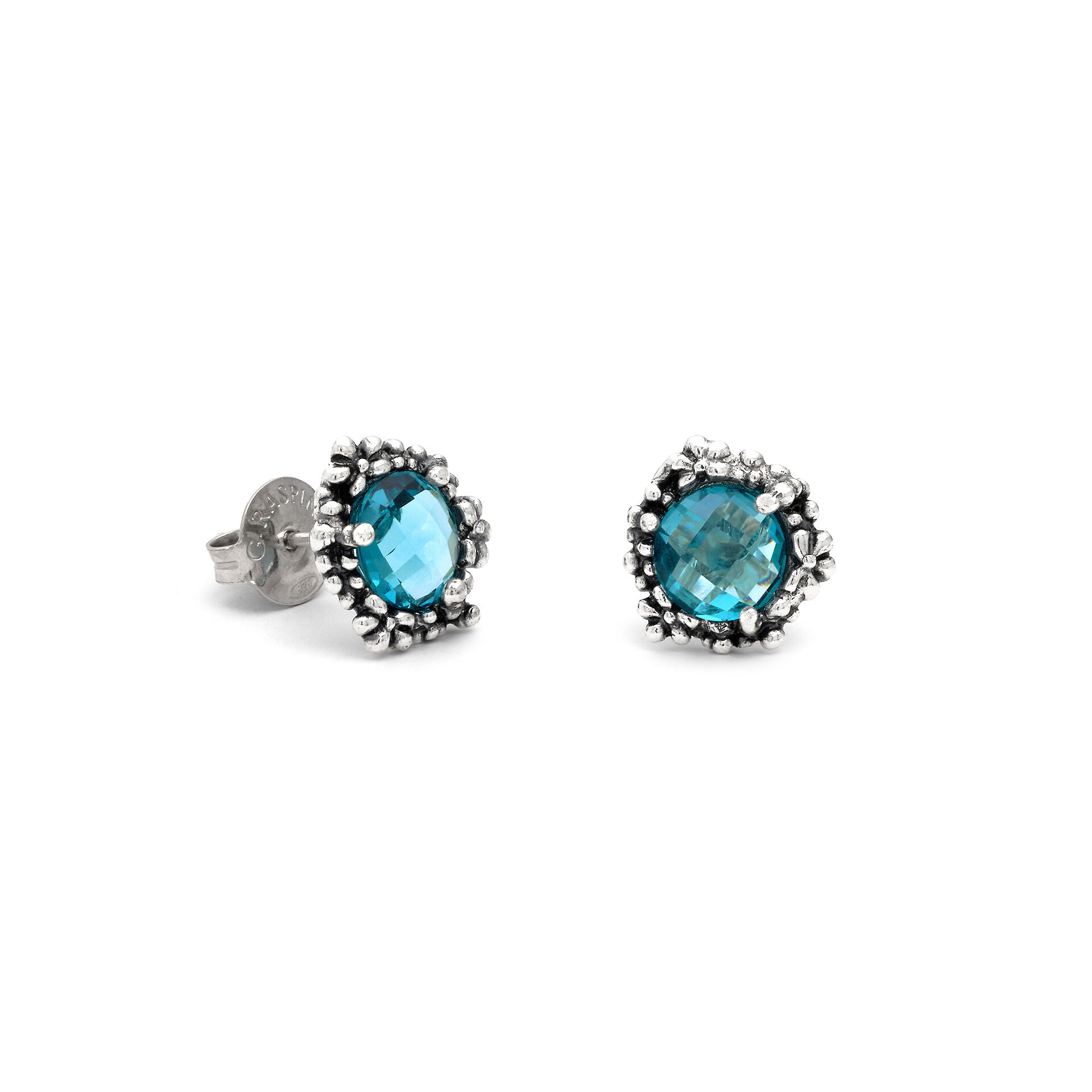Orecchini Blue Ivy in argento 925 e cristalli