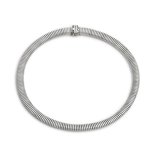Collana Tubogas Giovanni Raspini in argento 925 — 45 cm