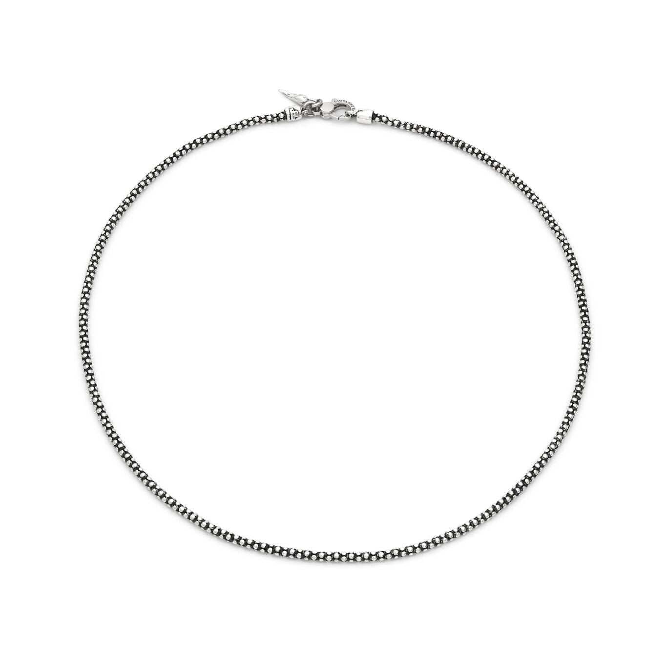 Collana maglia Popcorn Giovanni Raspini in argento 925 — 50 cm