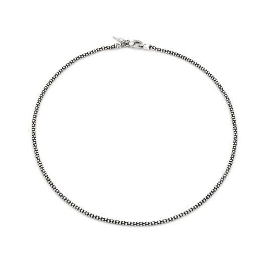 Collana maglia Popcorn Giovanni Raspini in argento 925 — 50 cm
