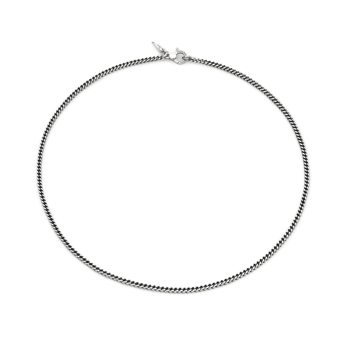 Collana grumetta quadra piccola Raspini in argento 925 — 50 cm