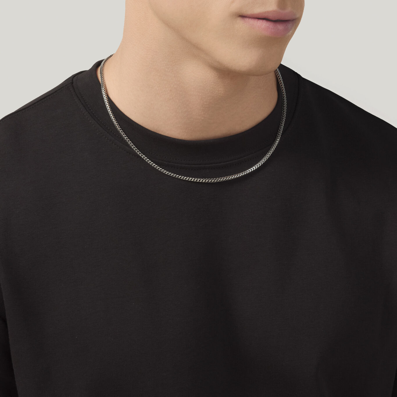 Collana Grumetta Quadra Piccola Giovanni Raspini