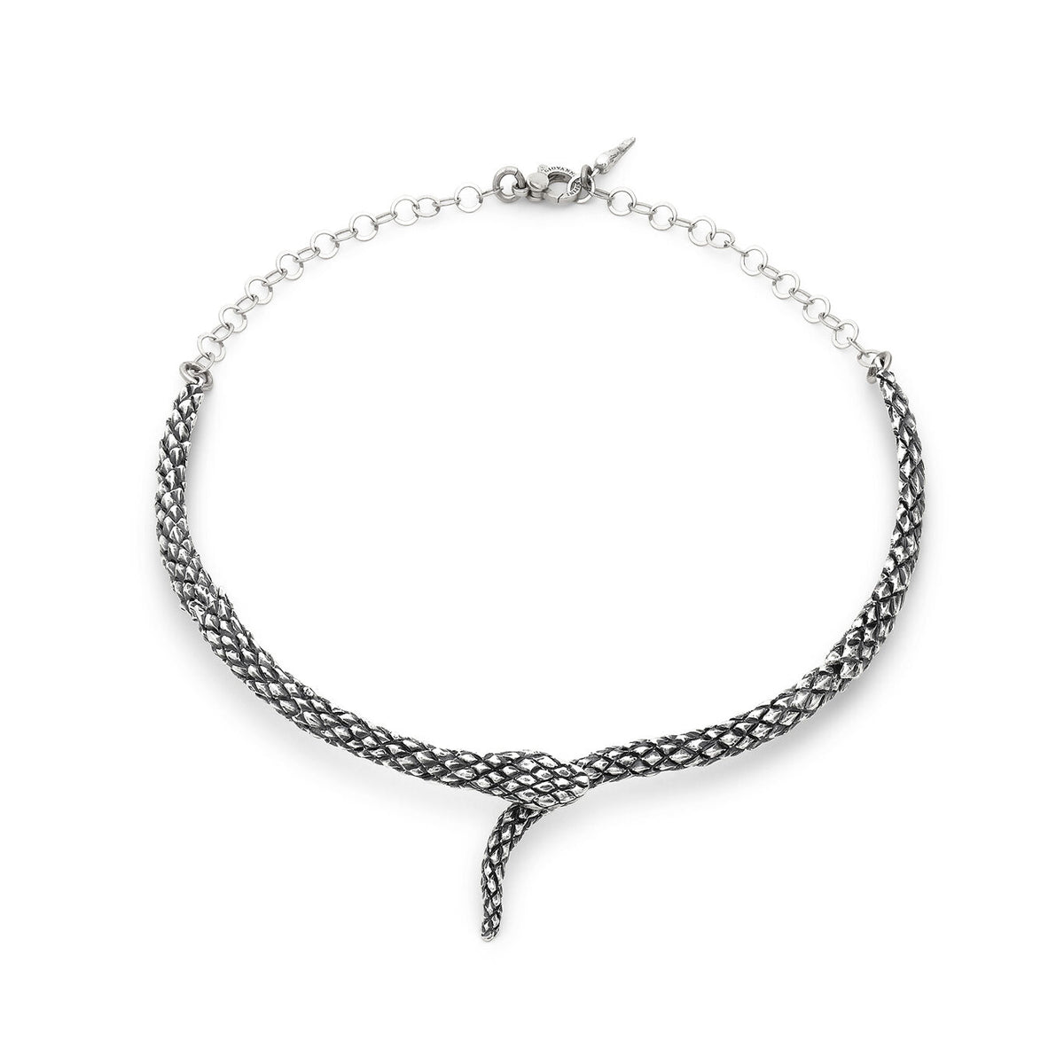 Collana Serpente Giovanni Raspini argento 925