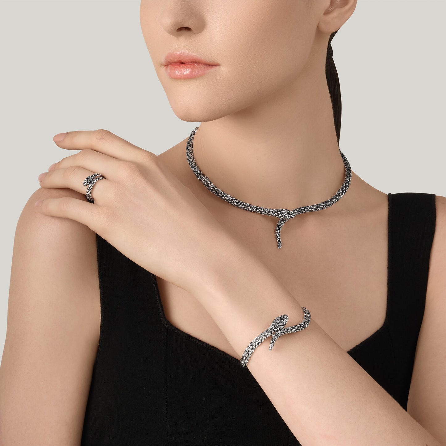 Bracciale Serpente Giovanni Raspini in argento 925