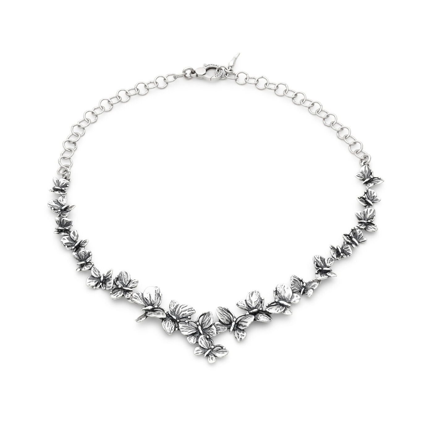 Collana Farfalle Giovanni Raspini argento 925
