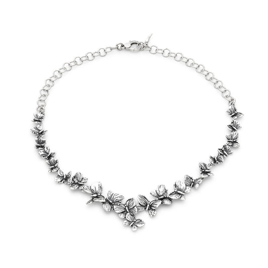 Collana Farfalle Giovanni Raspini argento 925