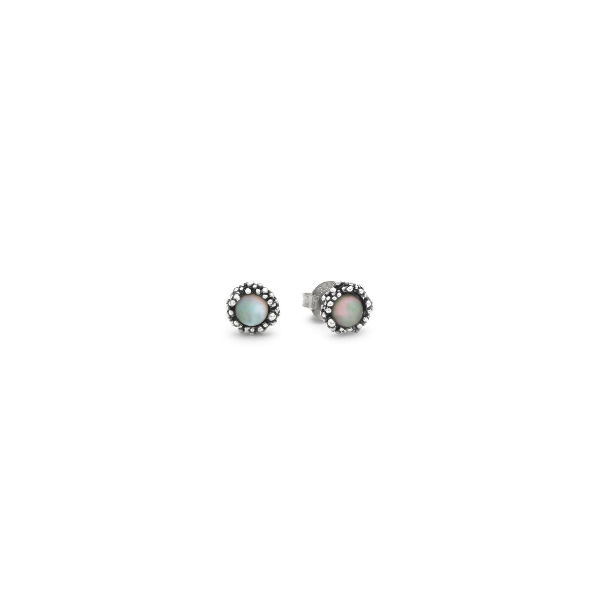 Orecchini Maui mini in argento 925 e madreperla
