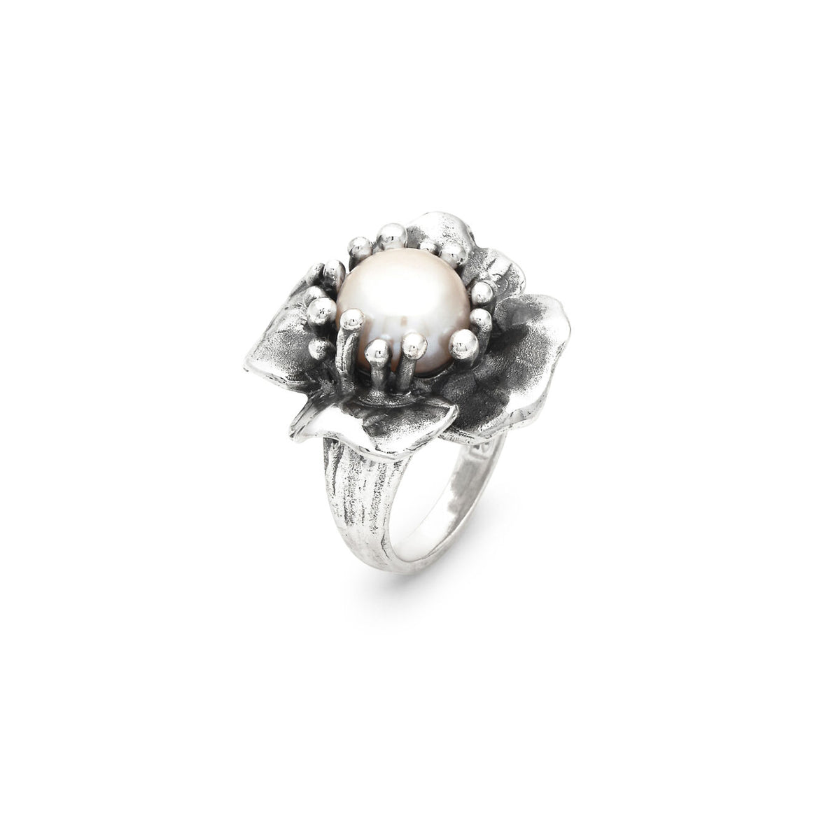 Anello Magnolia Giovanni Raspini in argento 925 — misura 14