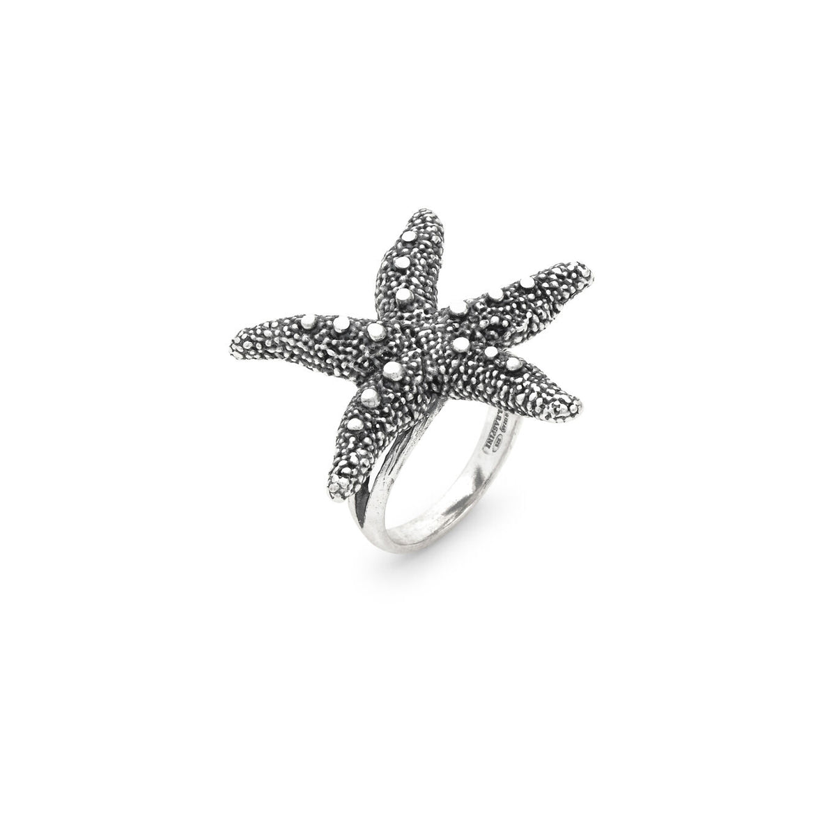 Anello Stella Marina Giovanni Raspini in argento 925 — misura 16