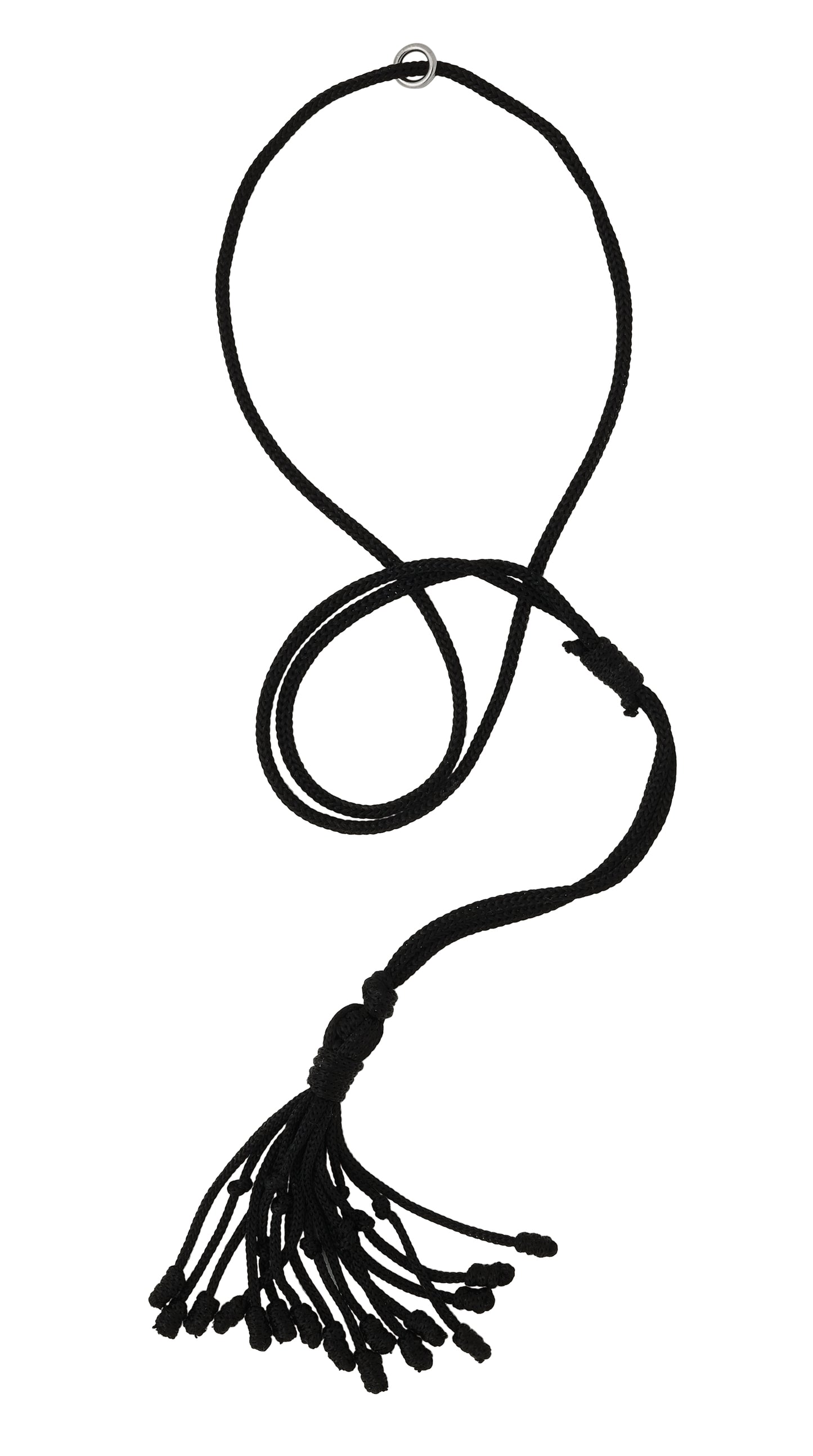 CORDONE SETA NAPPINE NERO