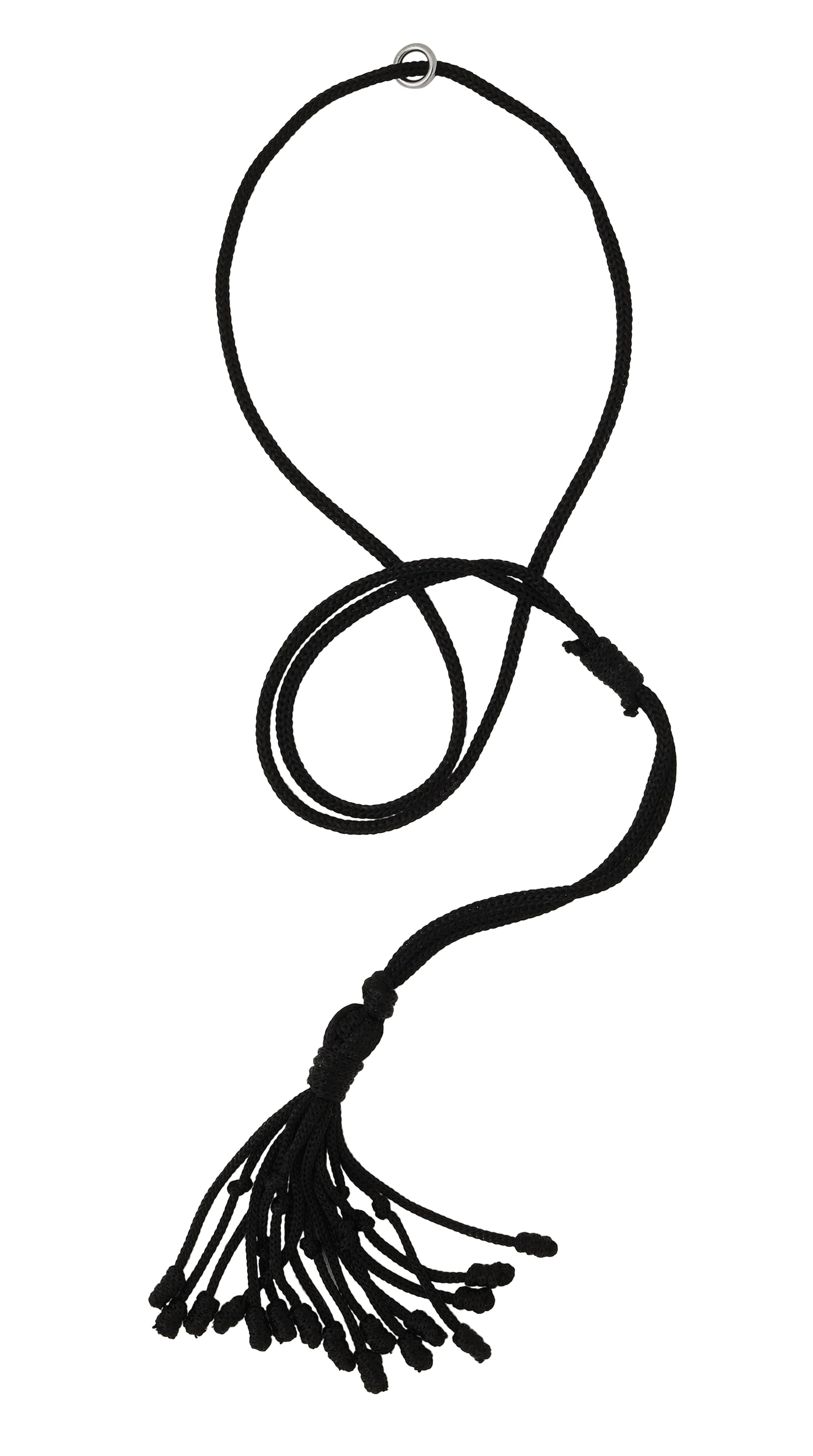 CORDONE SETA NAPPINE NERO