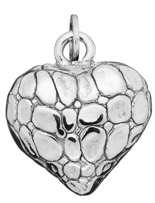 CHARM CUORE COCCODRILLO