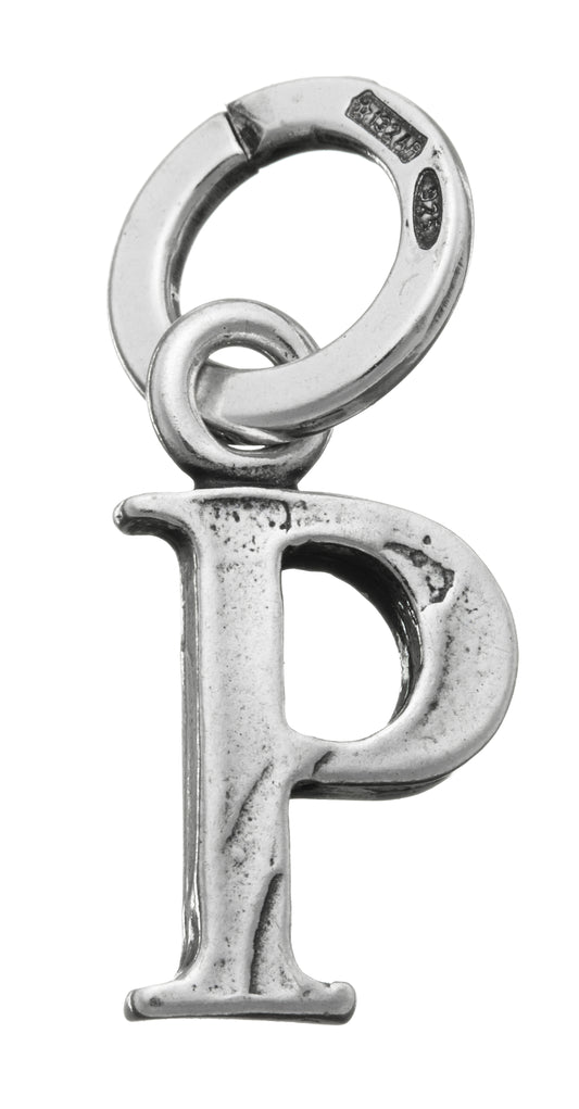 CHARM LETTERA LOGO ''P"