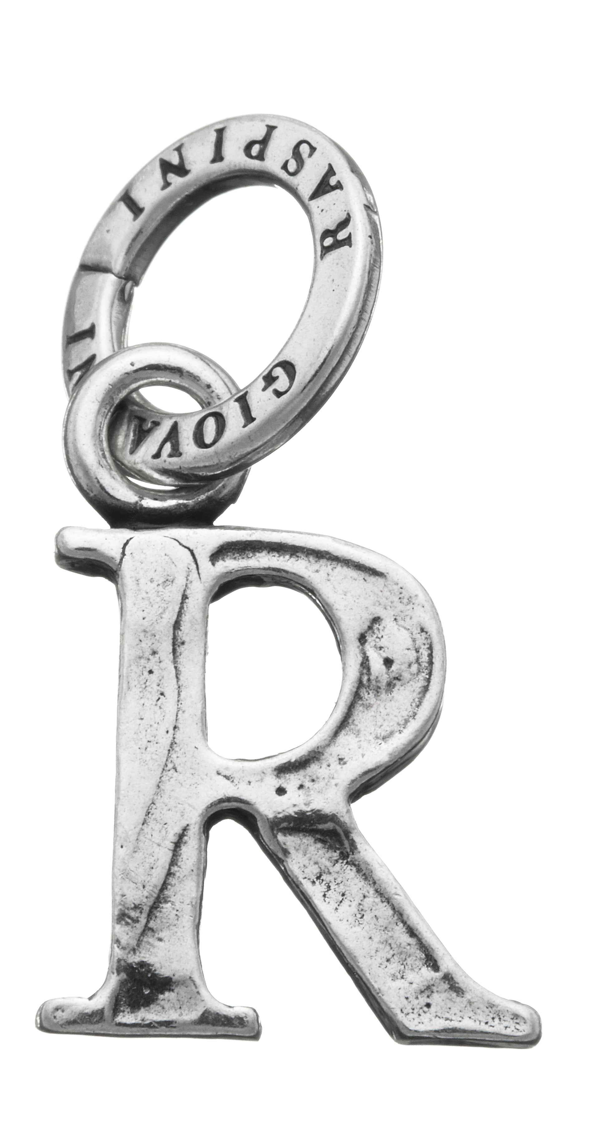 CHARM LETTERA LOGO "R"