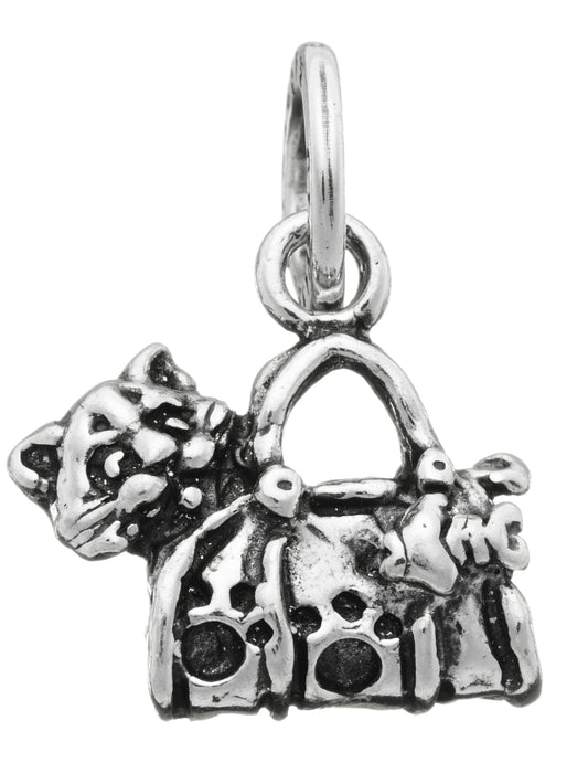 CHARM GATTO IN BORSA