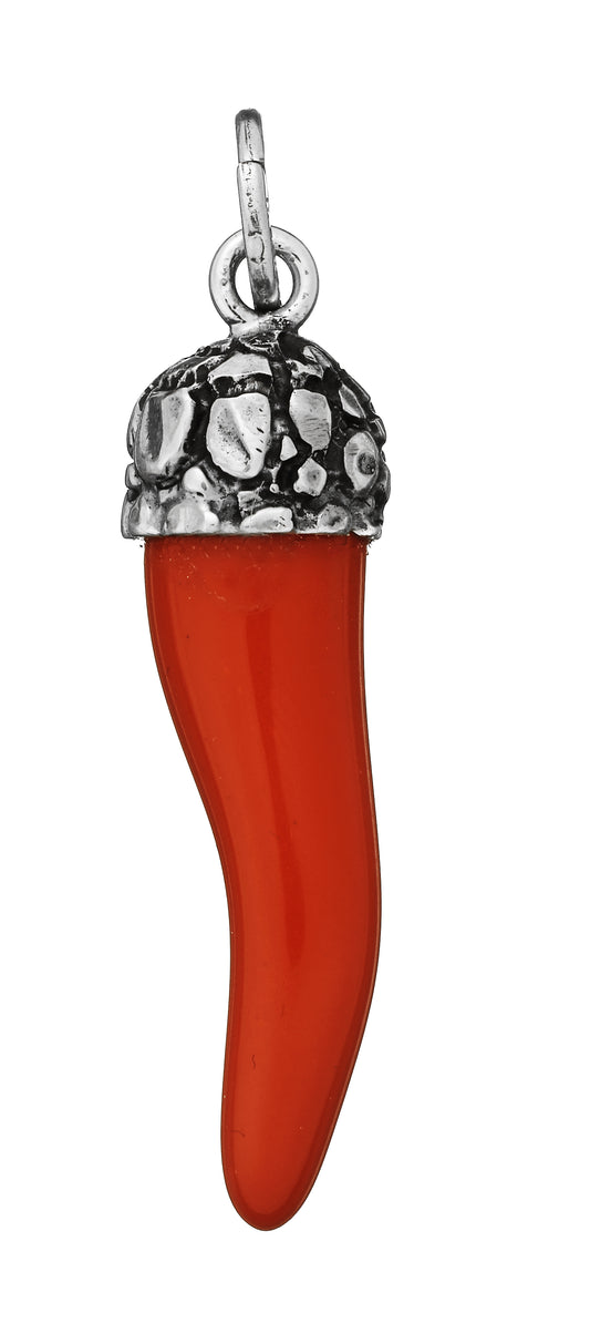CHARM CORNO ROSSO CROCO