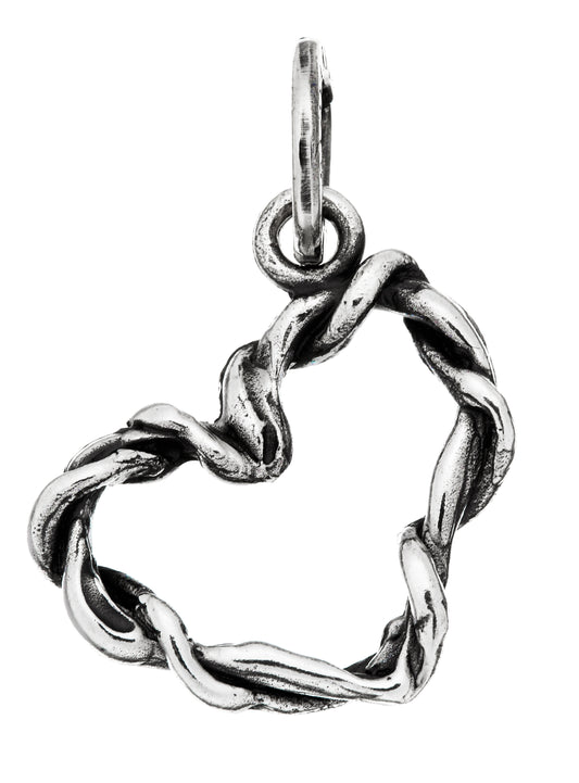 CHARM CUORE INTRECCI