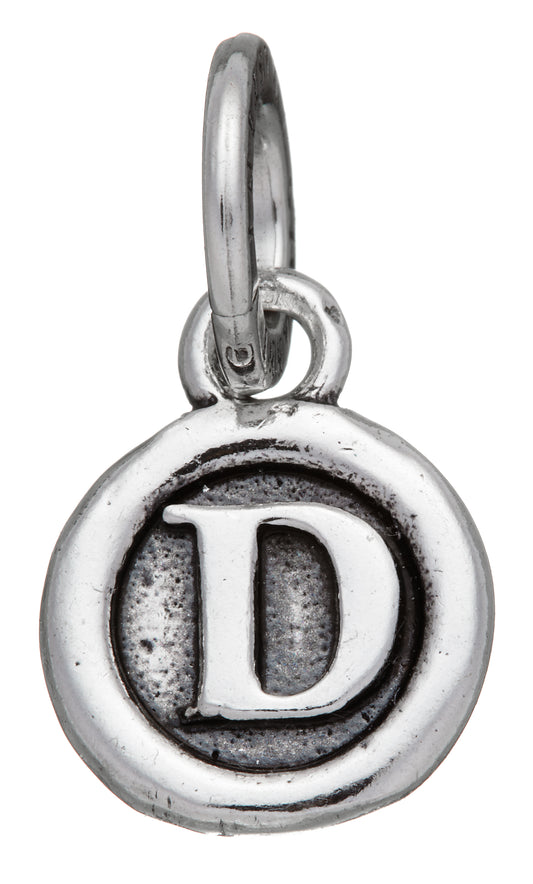 CHARM LETTERA BOTTONE ''D''