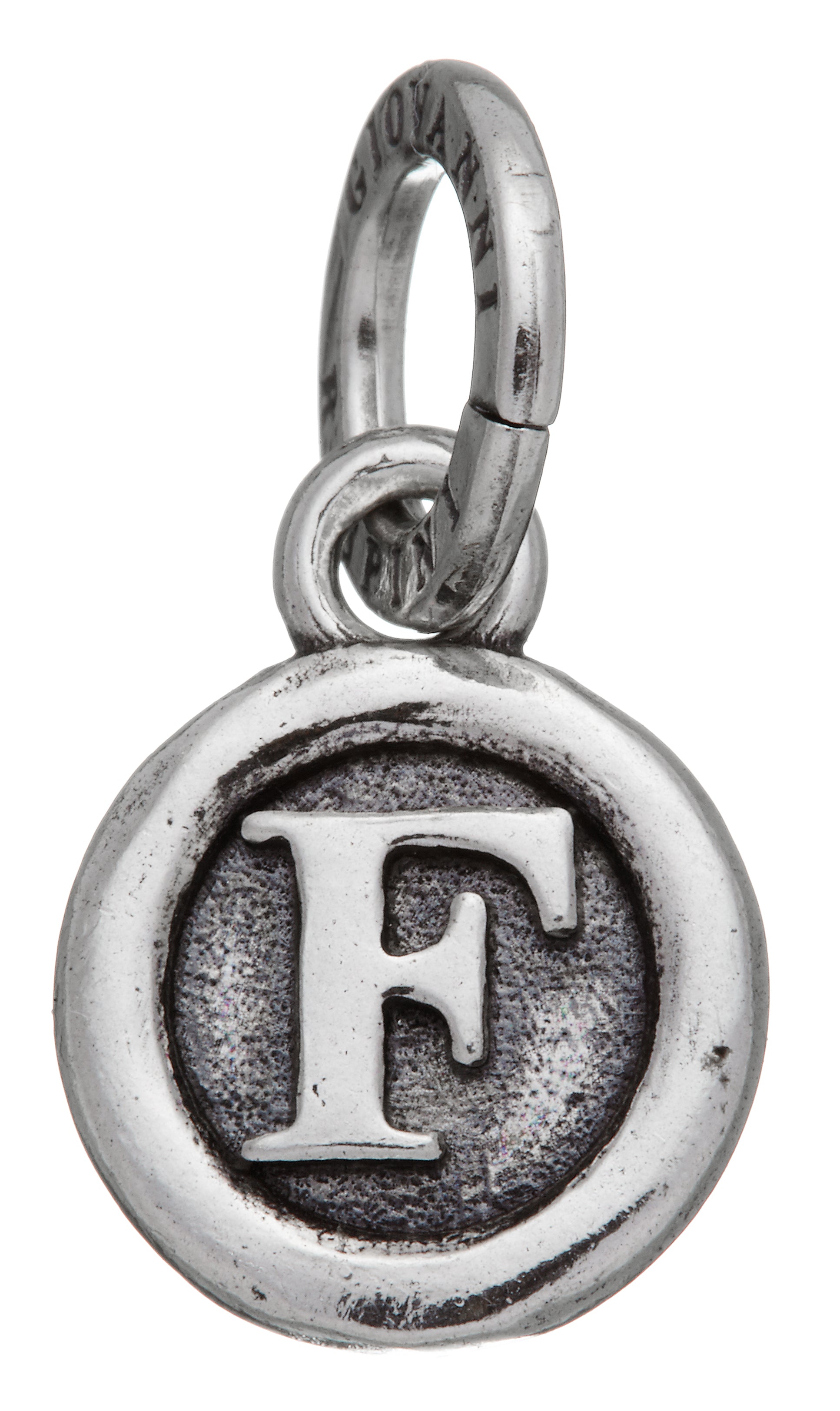 CHARM LETTERA BOTTONE ''F''