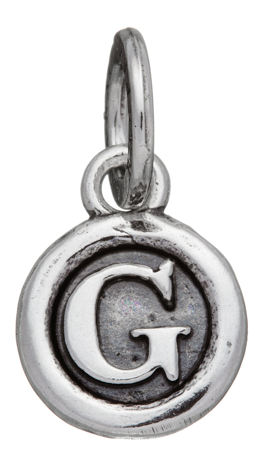CHARM LETTERA BOTTONE ''G''