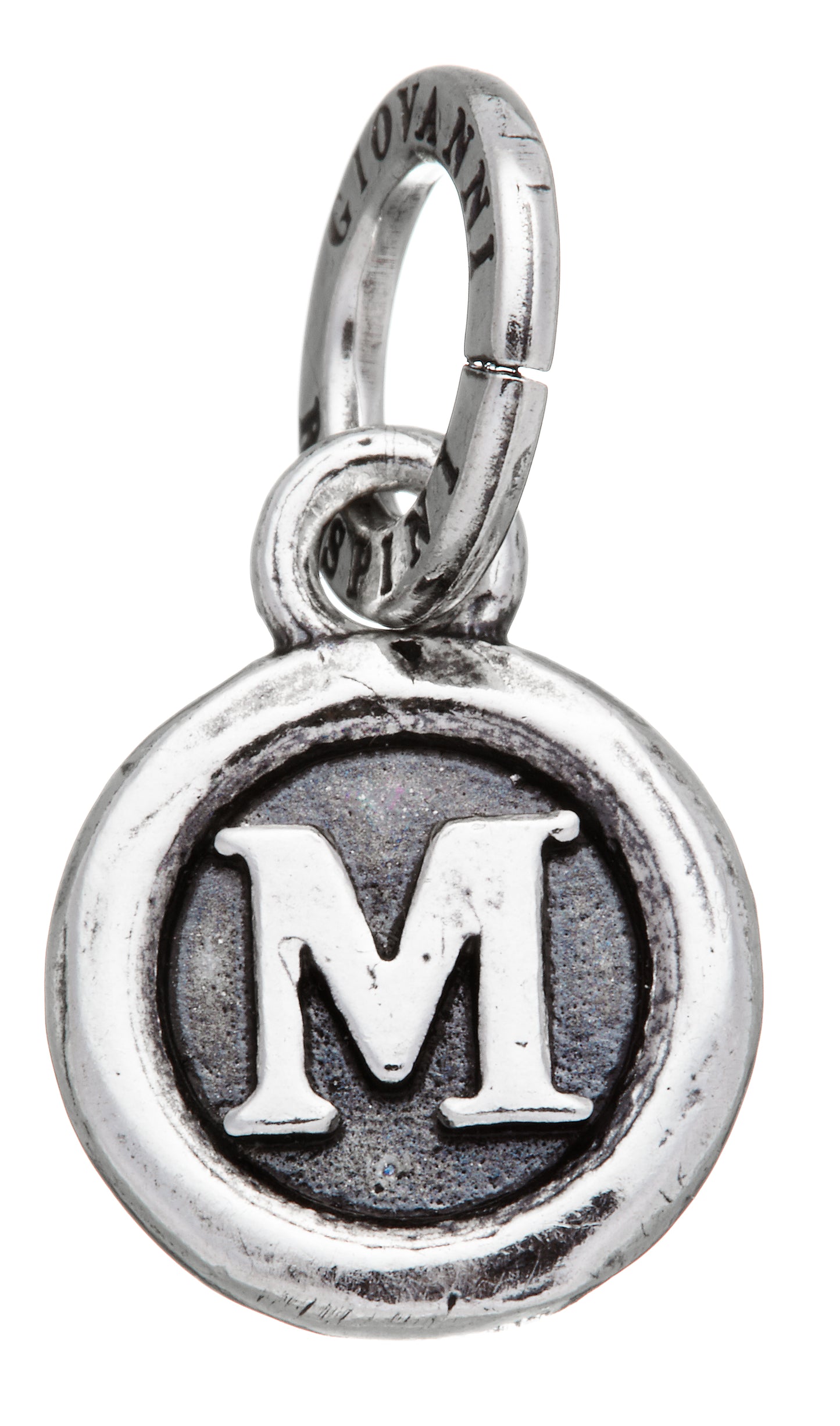 CHARM LETTERA BOTTONE ''M''