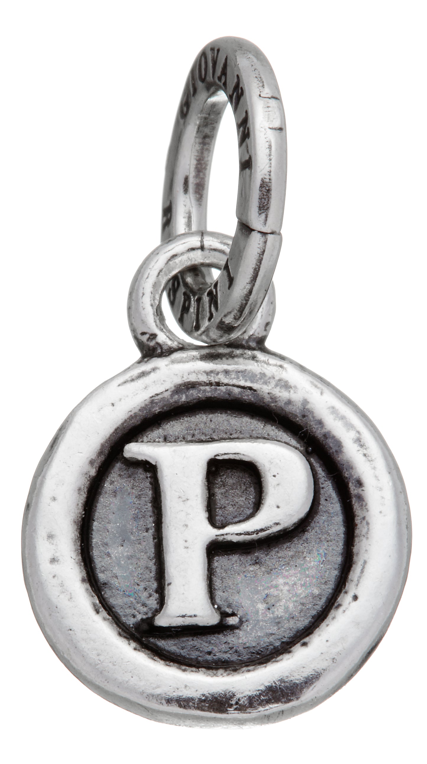 CHARM LETTERA BOTTONE ''P''