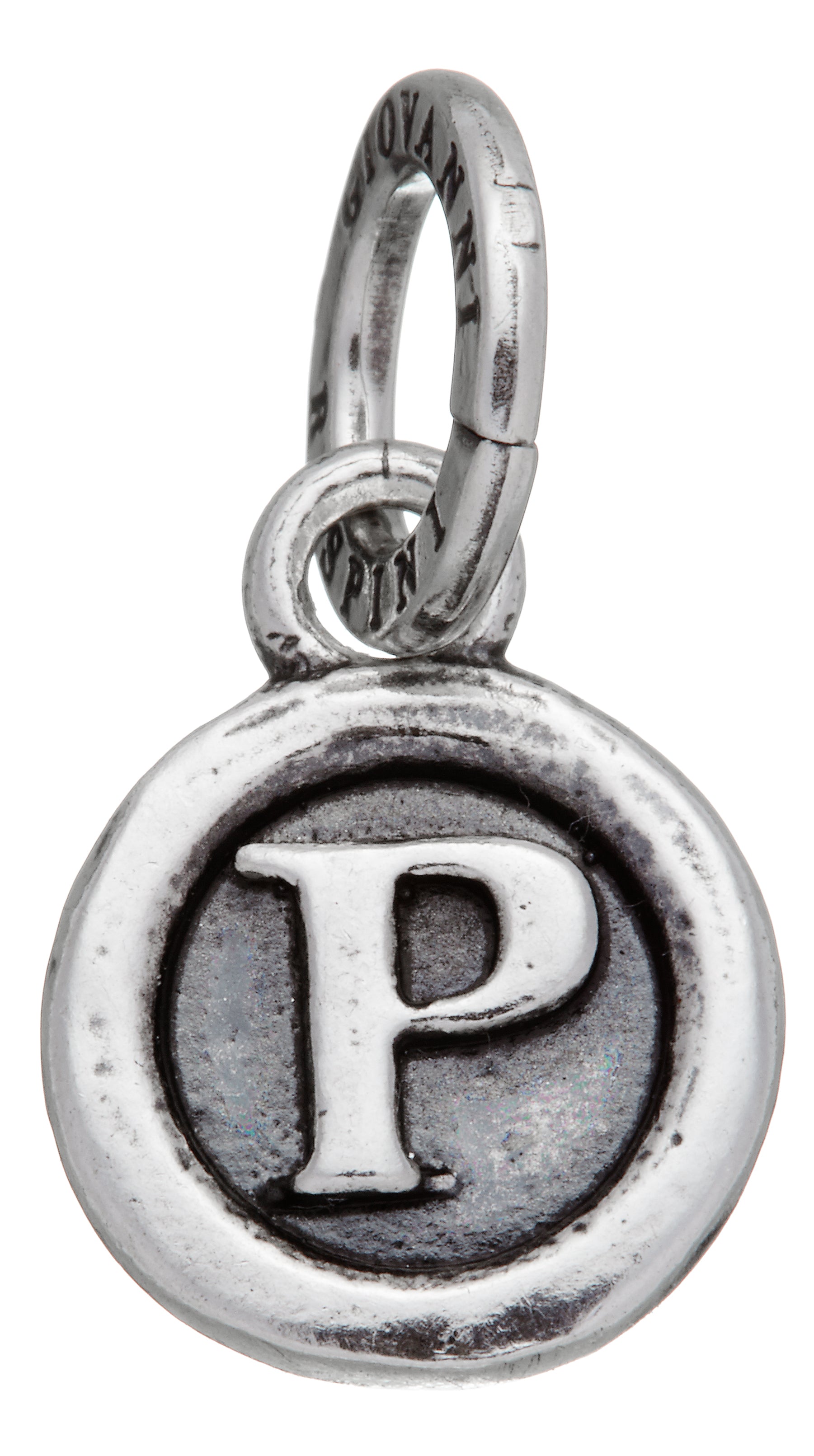 CHARM LETTERA BOTTONE ''P''