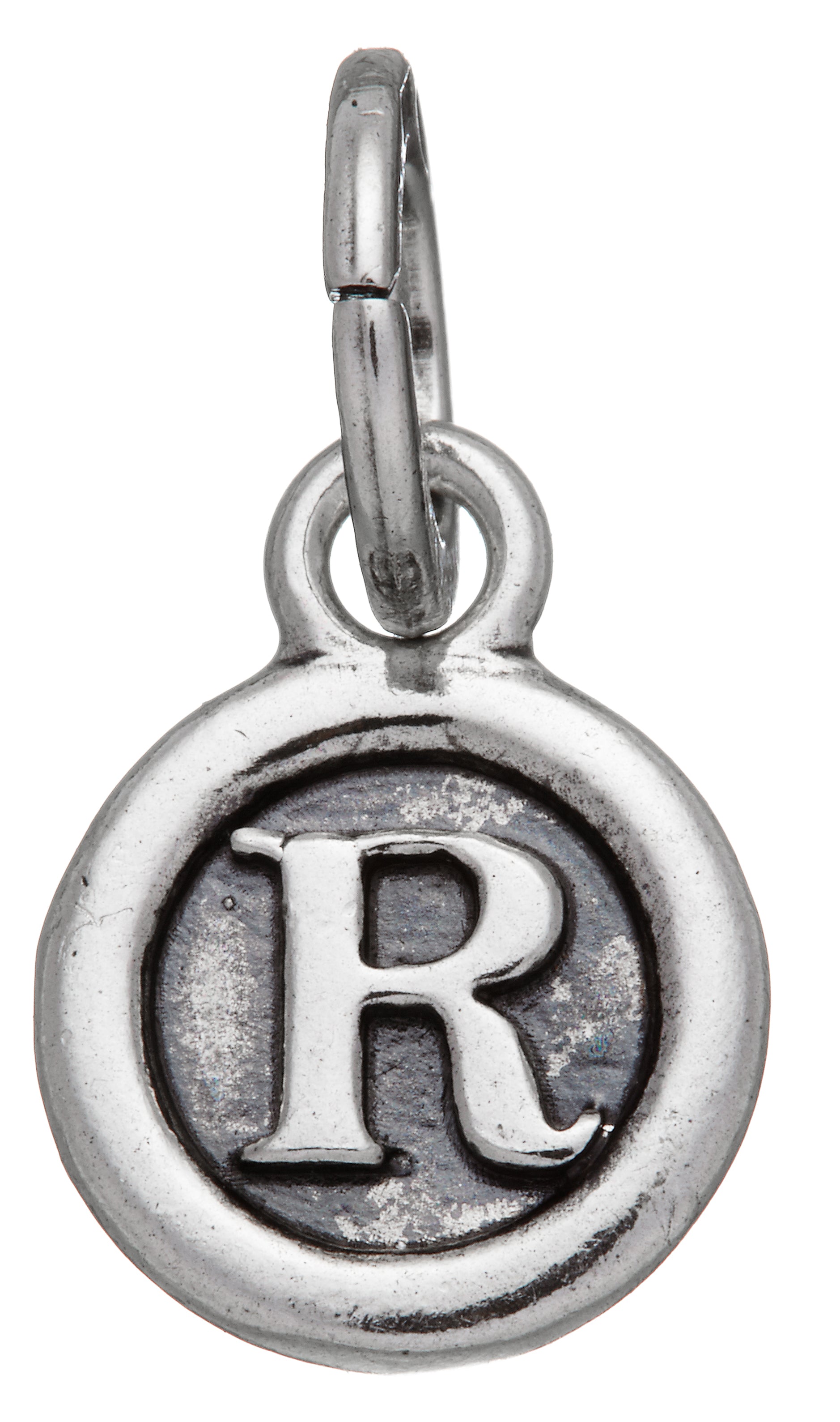 CHARM LETTERA BOTTONE ''R''