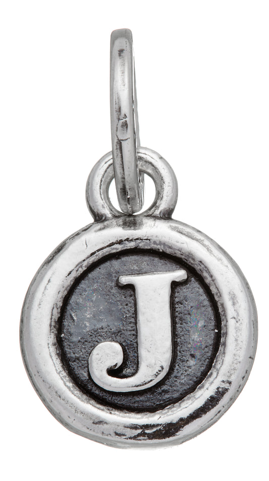 CHARM LETTERA BOTTONE ''J''